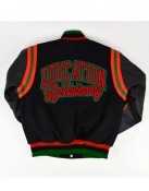 1619 Freedom School Motto 2.0 Varsity Jacket