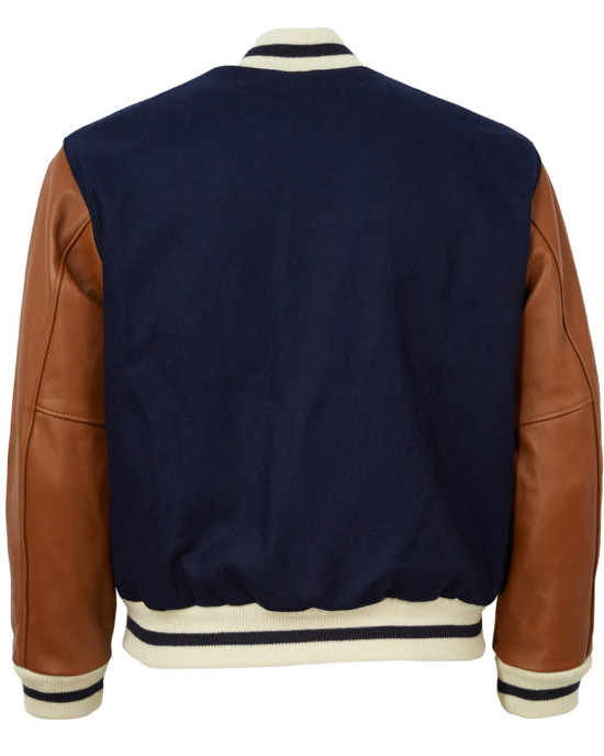 1940 NY Yankees Varsity Blue and Brown Jacket 1940 NY Yankees Varsity Blue and Brown Jacket