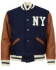 1940 NY Yankees Varsity Blue and Brown Jacket 1940 NY Yankees Varsity Blue and Brown Jacket