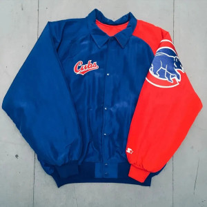 1990’s Chicago Cubs Coach’s Dugout Bomber Jacket