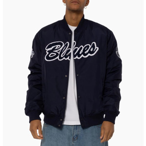  1995 Carlton Blues Script Bomber Jacket
