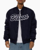 1995 Carlton Blues Script Bomber Jacket