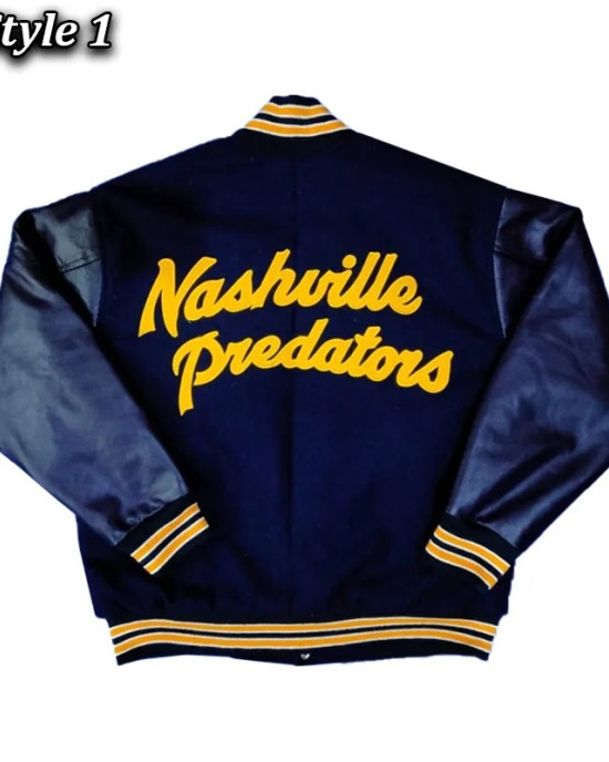 2020 Winter Classic Nashville Predators Varsity Jacket