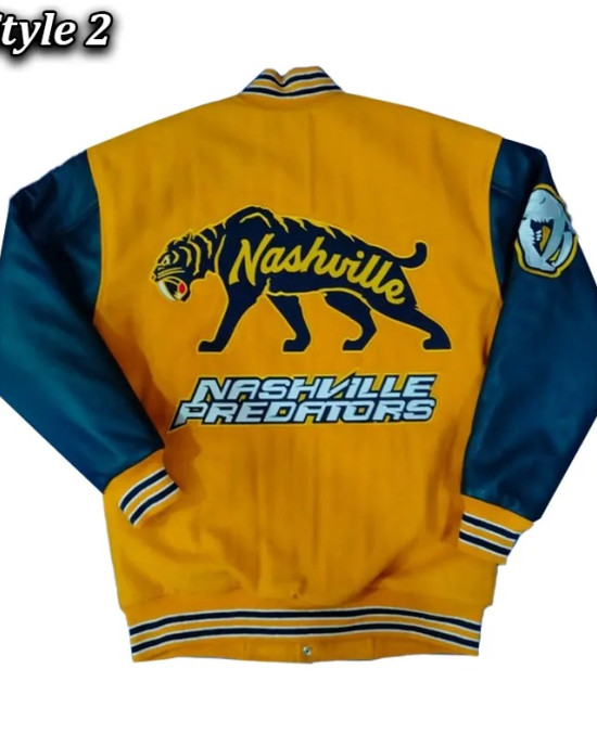 2020 Winter Classic Nashville Predators Varsity Jacket
