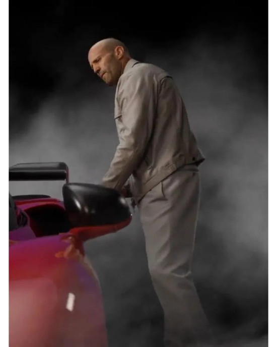 2023 Fast X Jason Statham Beige Jacket 2023 Fast X Jason Statham Beige Jacket