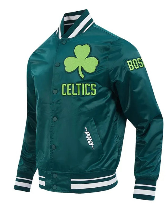 2024/25 Boston Celtics City Edition Chenille Jacket 2024/25 Boston Celtics City Edition Chenille Jacket