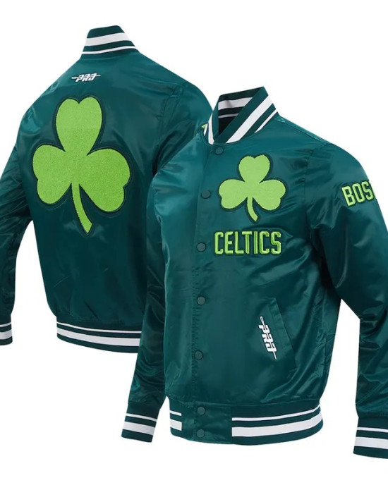 2024/25 Boston Celtics City Edition Chenille Jacket 2024/25 Boston Celtics City Edition Chenille Jacket