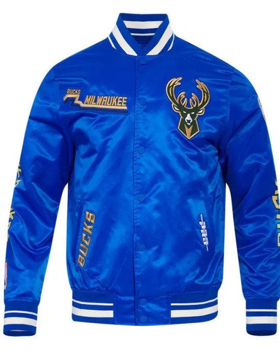 2024/25 Milwaukee Bucks City Edition Chenille Jacket 2024/25 Milwaukee Bucks City Edition Chenille Jacket