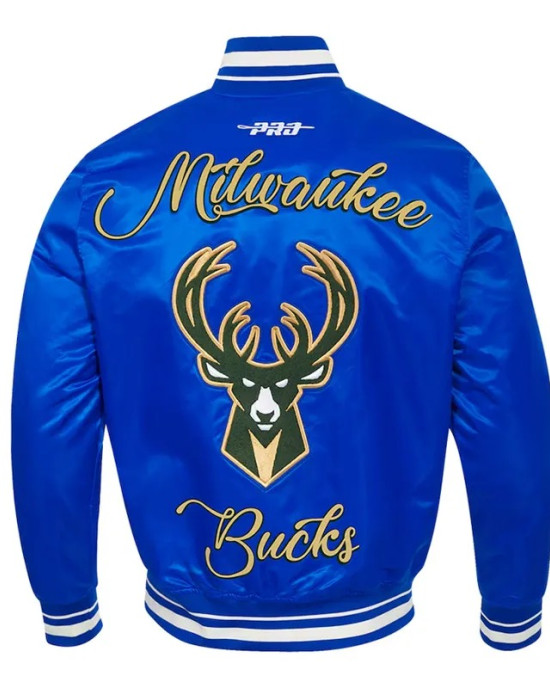 2024/25 Milwaukee Bucks City Edition Chenille Jacket 2024/25 Milwaukee Bucks City Edition Chenille Jacket