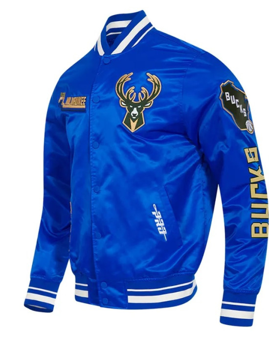 2024/25 Milwaukee Bucks City Edition Chenille Jacket 2024/25 Milwaukee Bucks City Edition Chenille Jacket