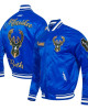 2024/25 Milwaukee Bucks City Edition Chenille Jacket 2024/25 Milwaukee Bucks City Edition Chenille Jacket