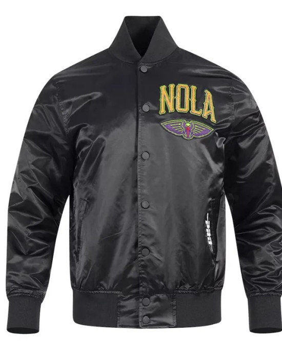 2024/25 New Orleans Pelicans City Edition Chenille Jacket 2024/25 New Orleans Pelicans City Edition Chenille Jacket