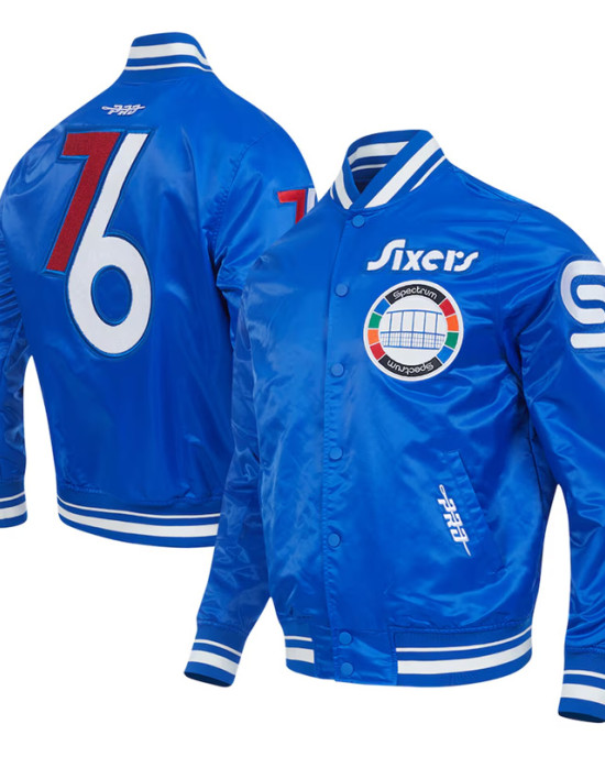 2024/25 Philadelphia 76ers City Edition Chenille Jacket 2024/25 Philadelphia 76ers City Edition Chenille Jacket
