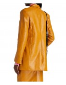 2024 Blake Lively It Ends With Mustard Coat