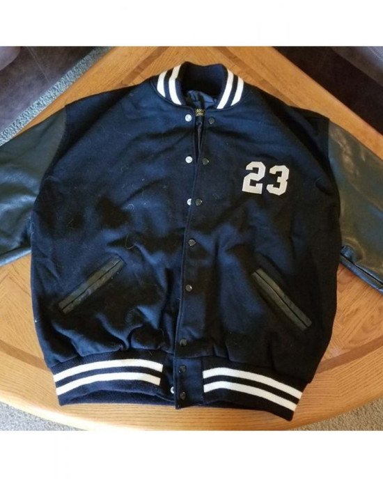 23 Humanz Black Varsity Letterman Jacket