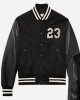 23 Humanz Black Varsity Letterman Jacket