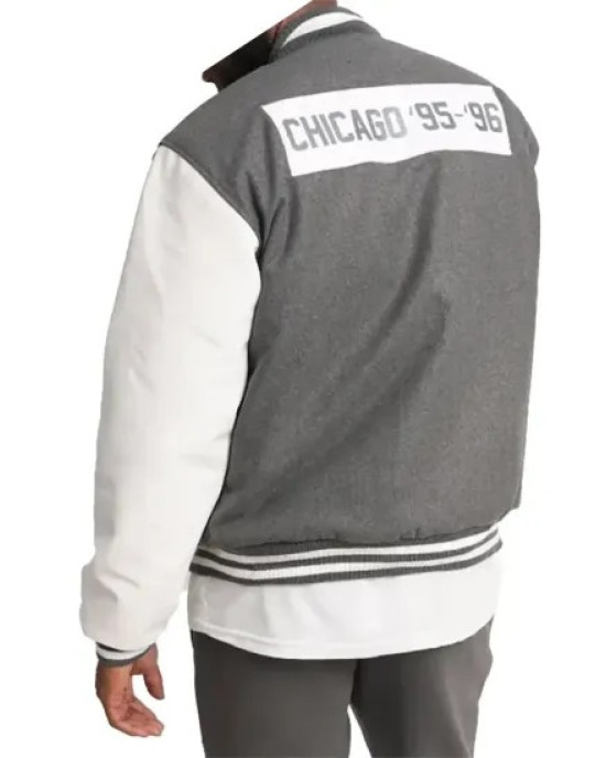 23 Goat Gray Varsity Jacket 23 Goat Gray Varsity Jacket