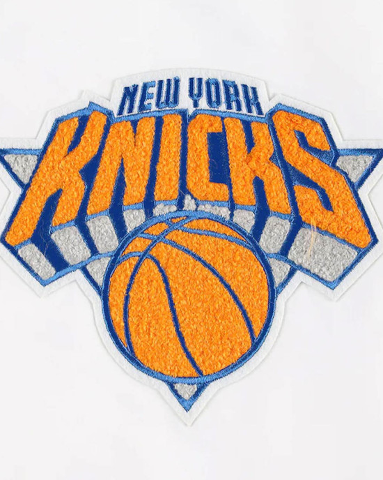 2x Finals Champions Mash Up Capsule New York Knicks White Jacket 2x Finals Champions Mash Up Capsule New York Knicks White Jacket