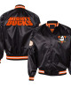 30th Anniversary Anaheim Ducks Black Satin Jacket
