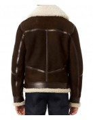 50 Cent Brown Shearling Jacket