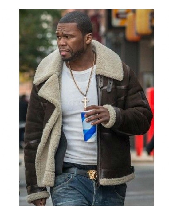 50 Cent Power Shearling Jacket