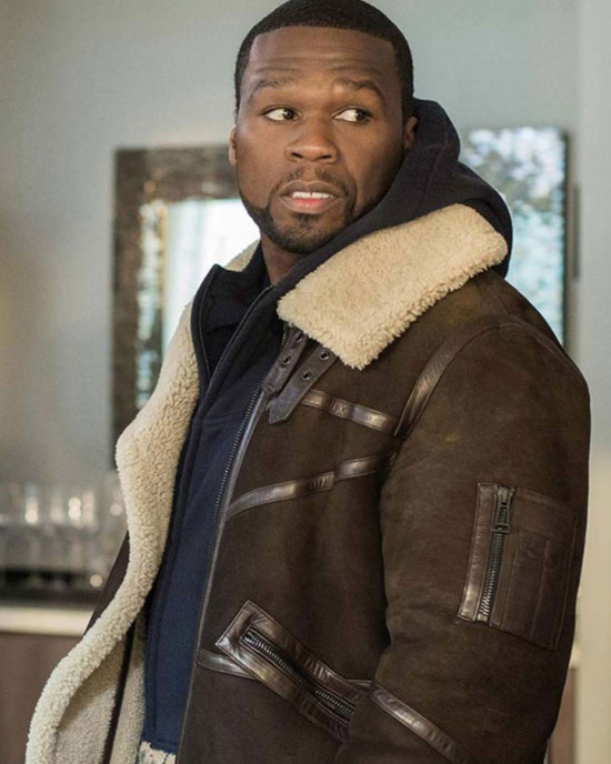 50 Cent Power Shearling Jacket 50 Cent Power Shearling Jacket