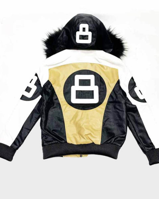 8 Ball David Puddy Golden Jacket 8 Ball David Puddy Golden Jacket