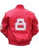 8 Ball Pink Bomber Leather Jacket 8 Ball Pink Bomber Leather Jacket