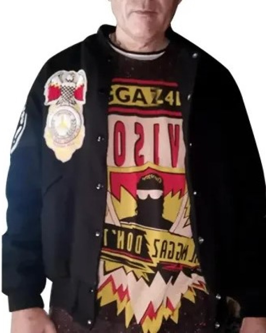 8 Ball Posse Eazy E Bomber Jacket 8 Ball Posse Eazy E Bomber Jacket