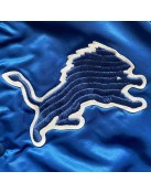 80’s Detroit Lions Blue Satin Jacket