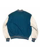 90’s San Jose Sharks Teal Blue Varsity Jacket