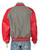 90s Gray Red Letterman Jacket 90s Gray Red Letterman Jacket