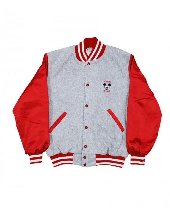 90’s Mickey Mouse Varsity Jacket