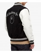 A Bathing Ape B Varsity Jacket