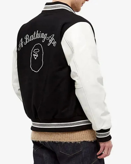 A Bathing Ape B Varsity Jacket A Bathing Ape B Varsity Jacket
