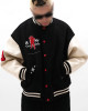 A Few Good Kids CEO Baseball Varsity Black Jacket A Few Good Kids CEO Baseball Varsity Black Jacket