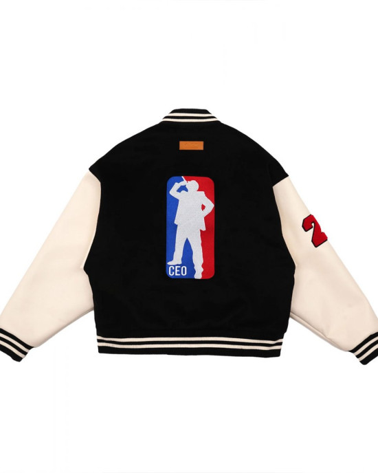 A Few Good Kids CEO Baseball Varsity Black Jacket A Few Good Kids CEO Baseball Varsity Black Jacket