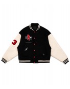 A Few Good Kids CEO Baseball Varsity Black Jacket