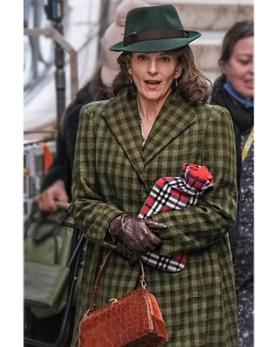 A Haunting in Venice Tina Fey Wool Coat A Haunting in Venice Tina Fey Wool Coat