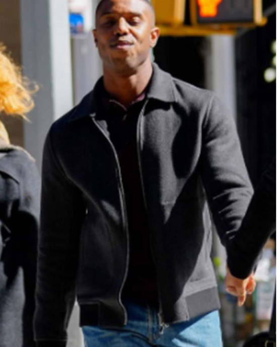 A Journal for Jordan Michael B. Jordan Black Bomber Jacket A Journal for Jordan Michael B. Jordan Black Bomber Jacket