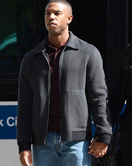 A Journal for Jordan Michael B. Jordan Black Bomber Jacket A Journal for Jordan Michael B. Jordan Black Bomber Jacket
