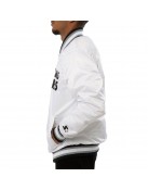 A Stars Las Vegas Raiders White Satin Jacket