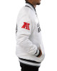 A Stars Las Vegas Raiders White Satin Jacket A Stars Las Vegas Raiders White Satin Jacket