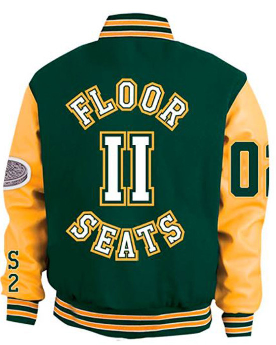 ASAP Ferg Floor II Seats Green and Yellow Jacket ASAP Ferg Floor II Seats Green and Yellow Jacket