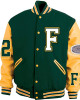 ASAP Ferg Floor II Seats Green and Yellow Jacket