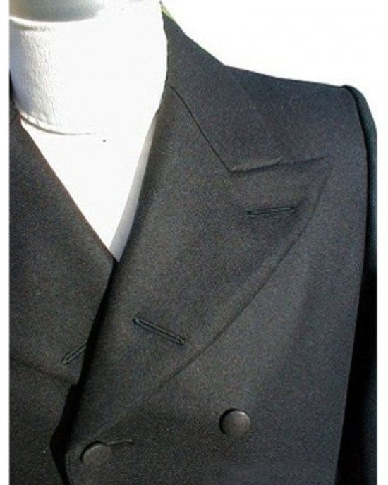 Abraham Lincoln Double Breasted Black Coat Abraham Lincoln Double Breasted Black Coat