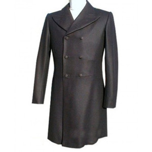 Abraham Lincoln Double Breasted Black Coat