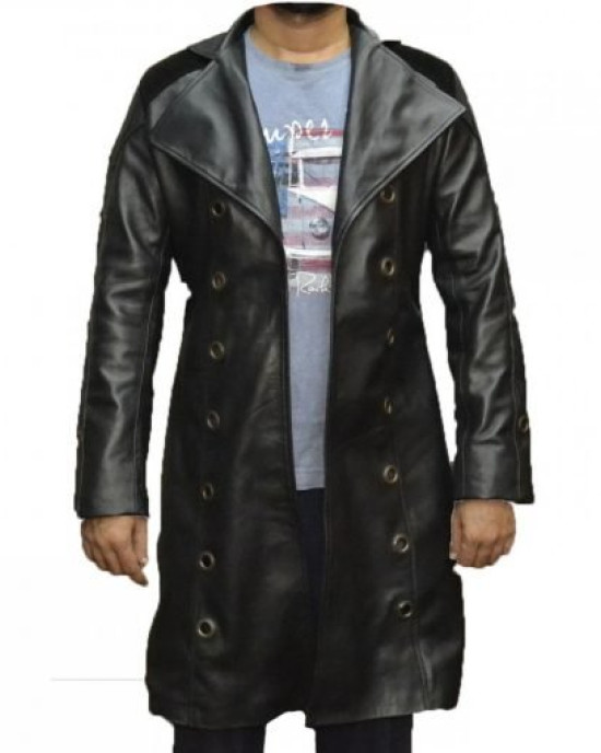 Adam Jensen Human Revolution Long Trench Coat Adam Jensen Human Revolution Long Trench Coat