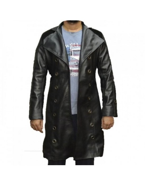 Adam Jensen Human Revolution Long Trench Coat