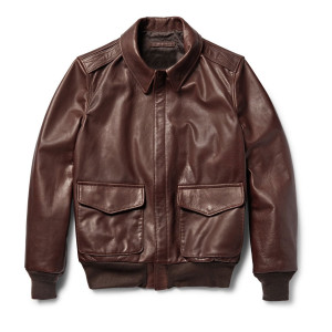 Adam Spencer A2 Bomber Leather Jacket